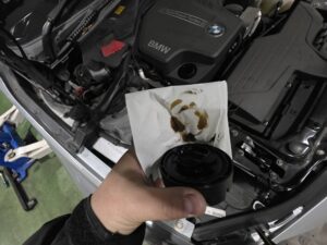 BMW320ﾂｰﾘﾝｸﾞ　車検整備レポート