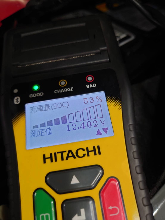 ジープ ラングラー 車検整備 バッテリー交換|充電量低下の原因は?