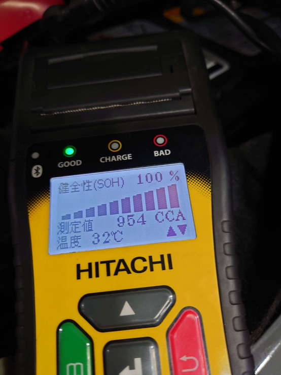 ジープ ラングラー 車検整備 バッテリー交換|充電量低下の原因は?