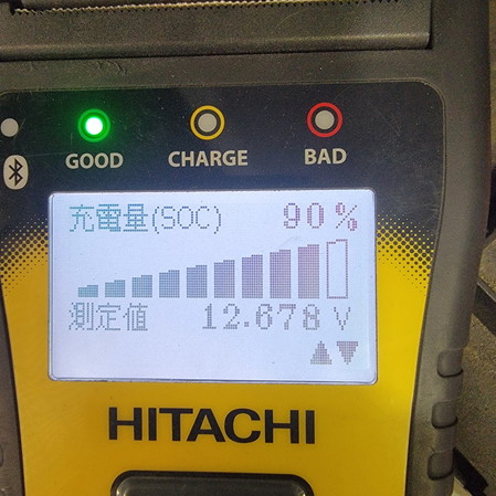 ベンツGLC 車検整備|ブレーキパッド交換とバッテリー診断レポート